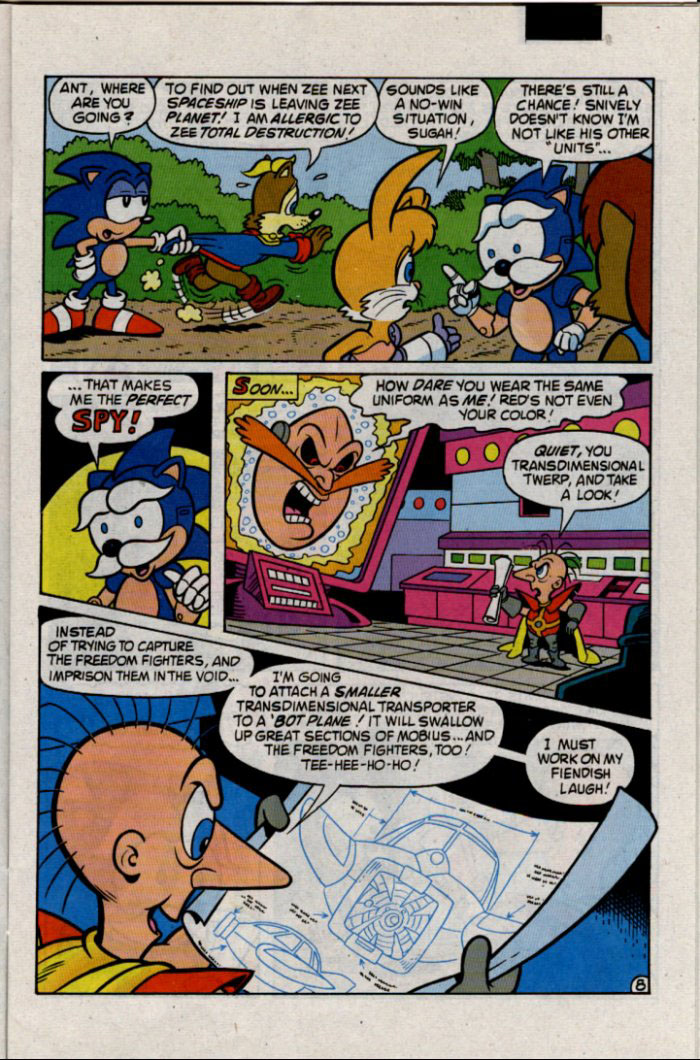 Sonic - Archie Adventure Series January 1996 Page 8